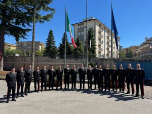 Nuovi incarichi nelle stazioni dei carabinieri della provincia dell'Aquila