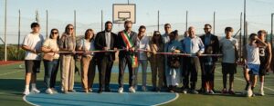 A Roseto taglio del nastro per il campo sportivo polivalente rinnovato di Voltarrosto