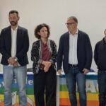 Un'immagine della cerimonia di accoglienza dei volontari allo Spazio Mincio di Montesilvano