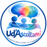 Un'immagine del logo di Ud'Ascoltami dell'università d'Annunzio