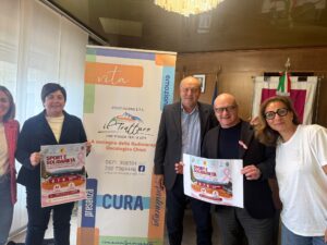 Un'immagine della conferenza stampa al Comune di Chieti su Sport e Solidarietà