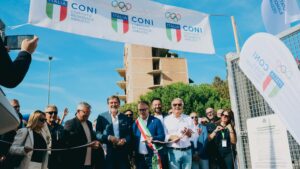 Migliaia di studenti all'inaugurazione della seconda edizione del Festival dello Sport a Montesilvano