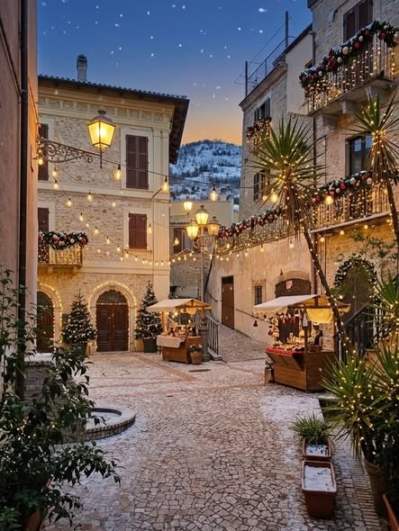 Un'immagine dell'ultima edizione di Natale al Borgo a Cugnoli