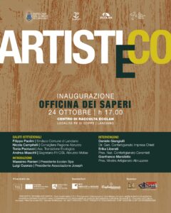 Artist eco: a Lanciano inaugurazione dell'Officina dei Saperi di Ecolan e associazione Joseph