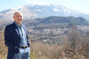 Una foto di Franco Parone sindaco di Caramanico