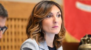 Un'immagine della consigliera regionale Marianna Scoccia