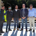 Must di Fonte Nuova, sopralluogo nel cantiere per il rifacimento del tetto: investimento di 70mila euro della Provincia di Pescara