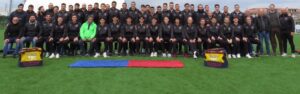 Foto di gruppo per il New Club Villa Mattoni di Sant'Egidio alla Vibrata